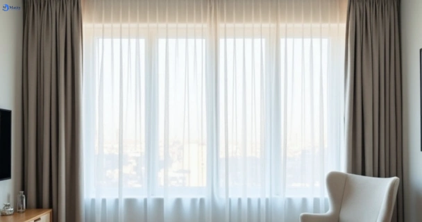 Freshly steam cleaned curtains in bell-post-hill-vic QLD